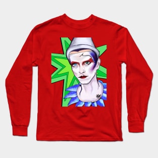 Pierrot Bowie Long Sleeve T-Shirt